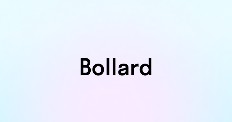 Bollard