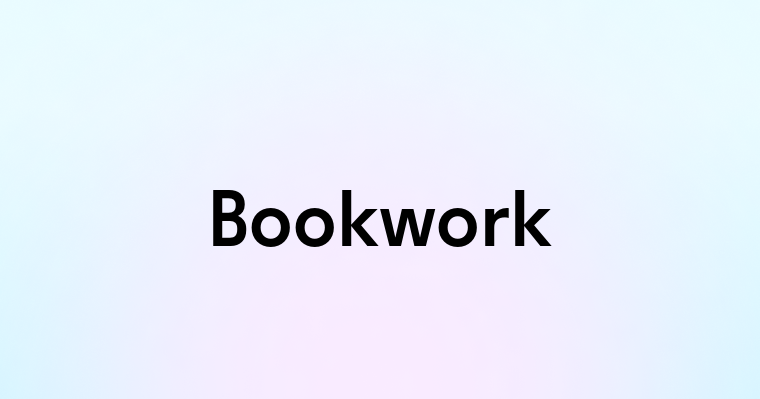 Bookwork