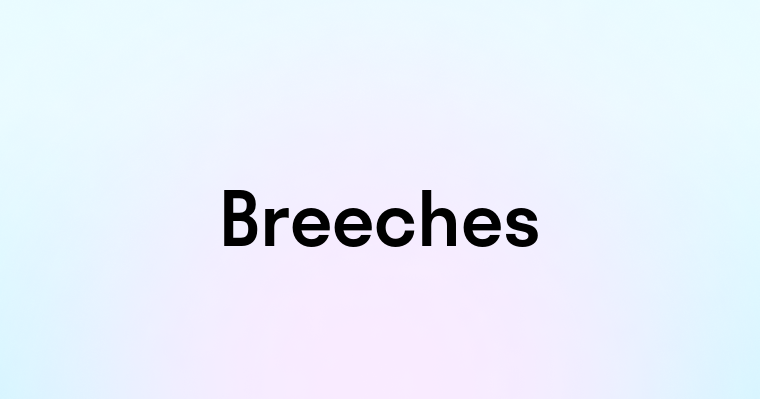 Breeches