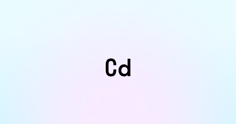 Cd