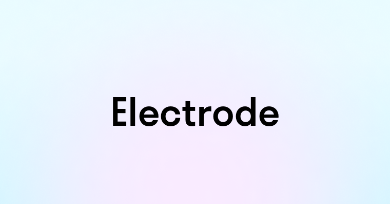 Electrode