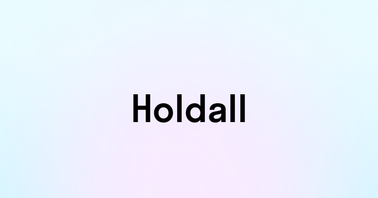 Holdall