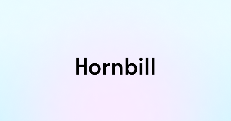 Hornbill