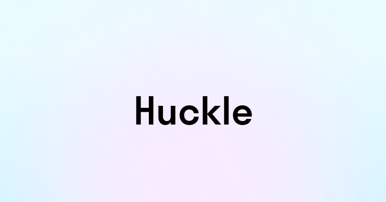 Huckle