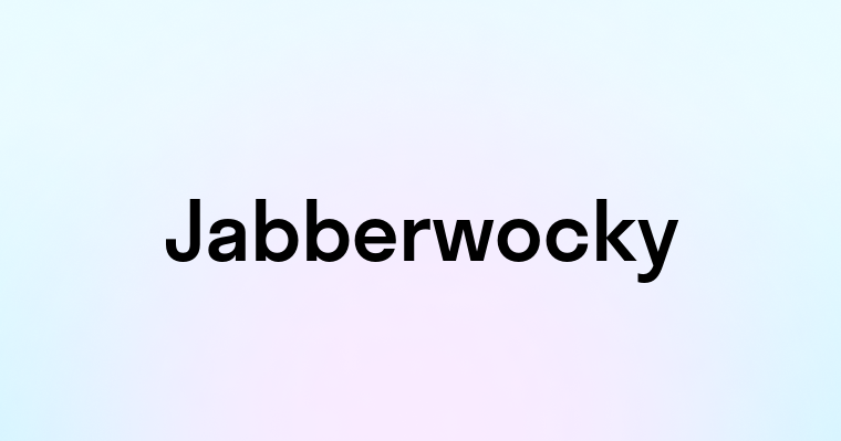 Jabberwocky