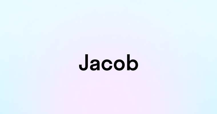 Jacob