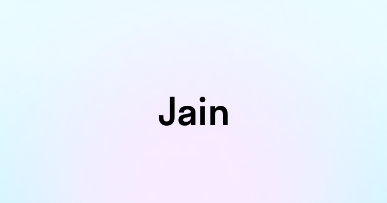 Jain