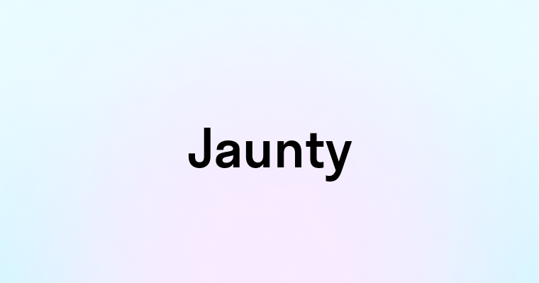 Jaunty