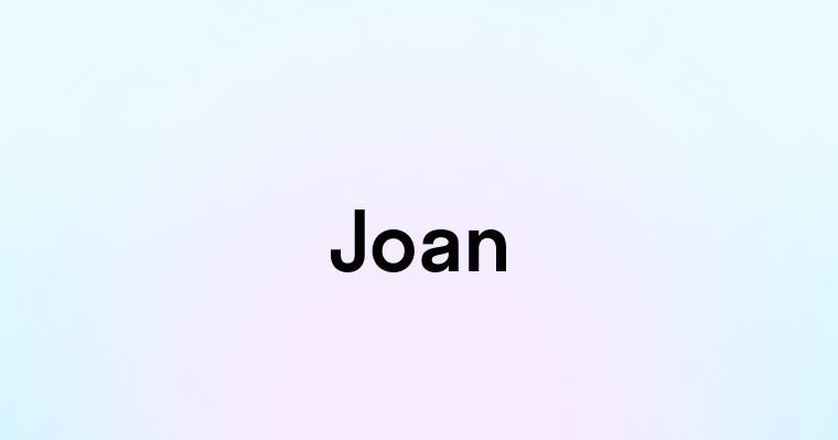 Joan