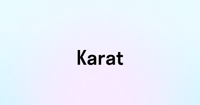 Karat