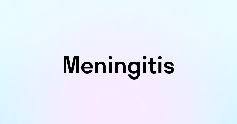 Meningitis