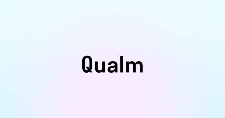 Qualm