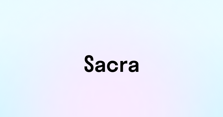 Sacra