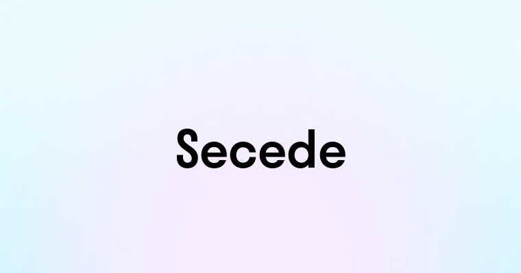 Secede