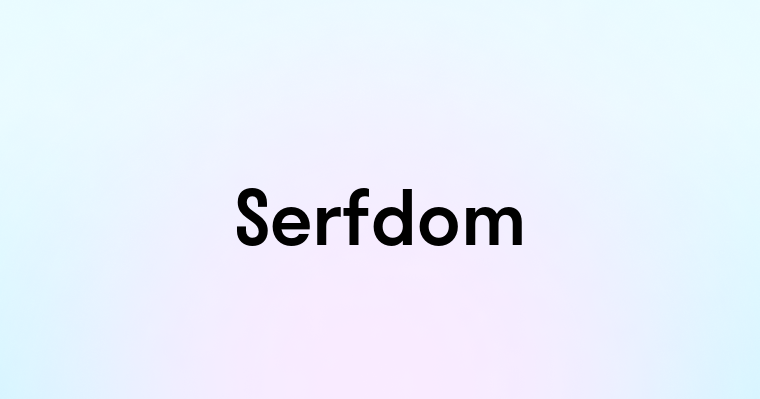 Serfdom