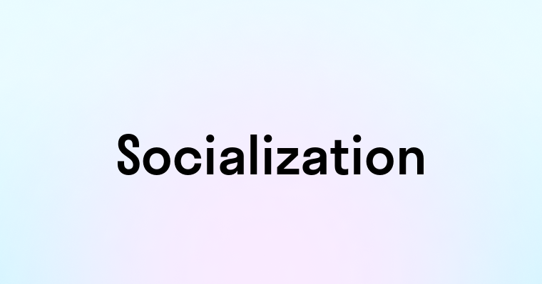 Socialization