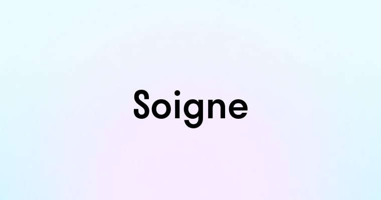 Soigne