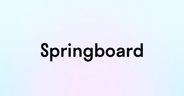 Springboard