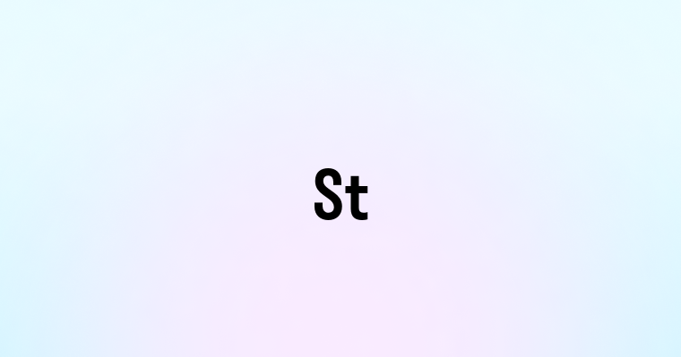 St