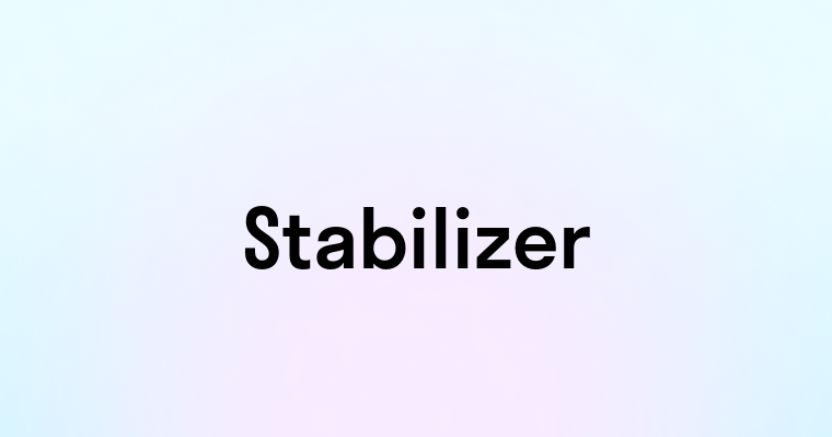 Stabilizer