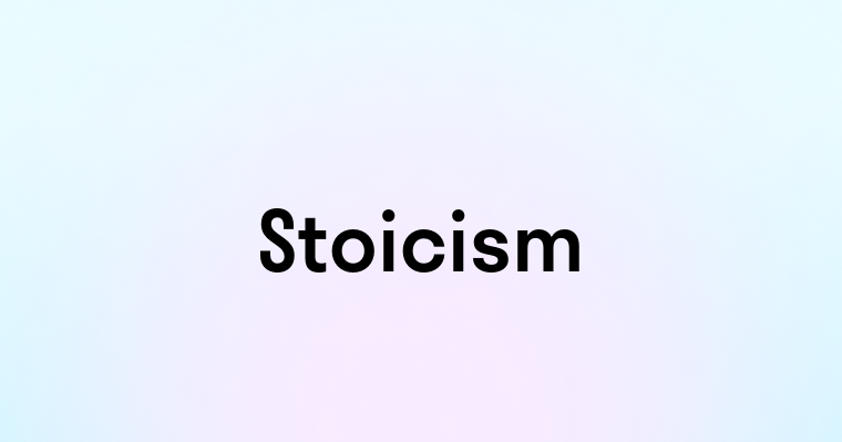 Stoicism