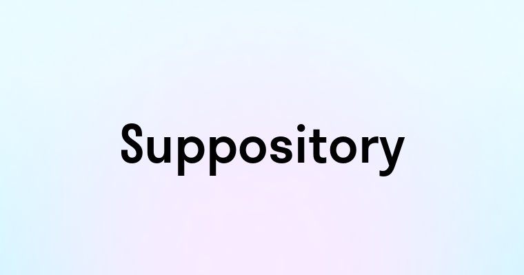 Suppository