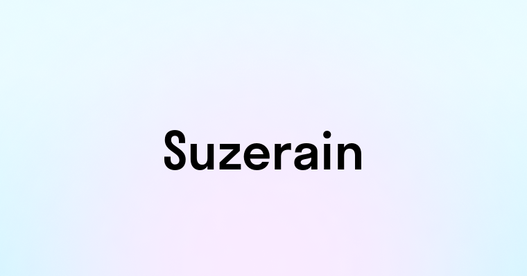 Suzerain