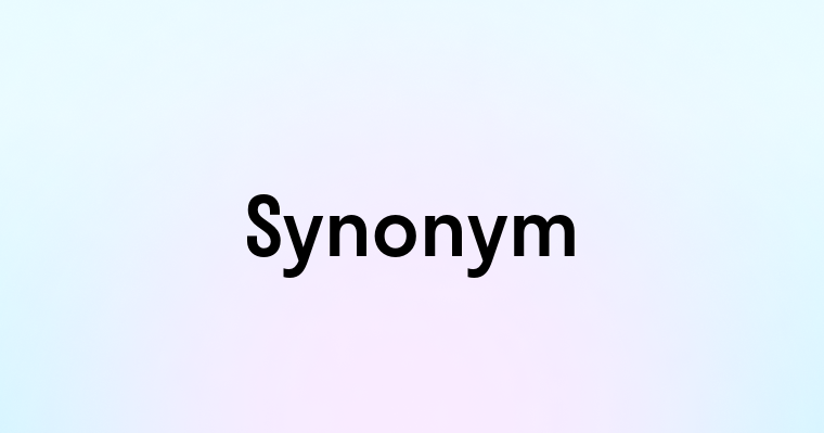 Synonym