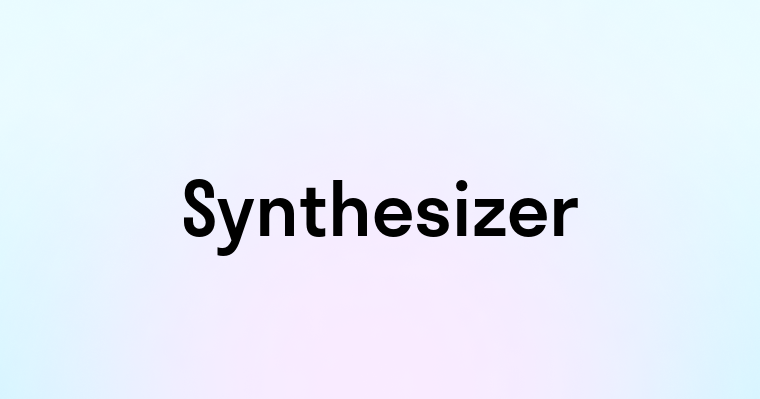 Synthesizer