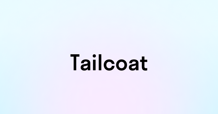 Tailcoat