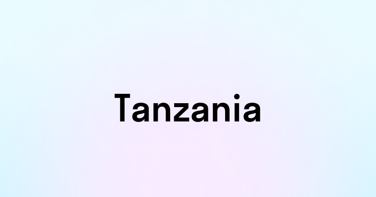 Tanzania