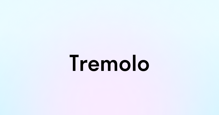 Tremolo