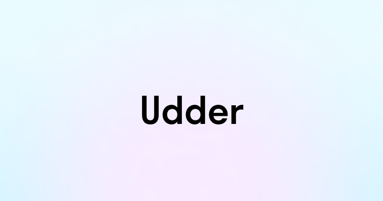 Udder