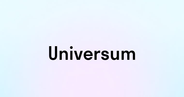 Universum