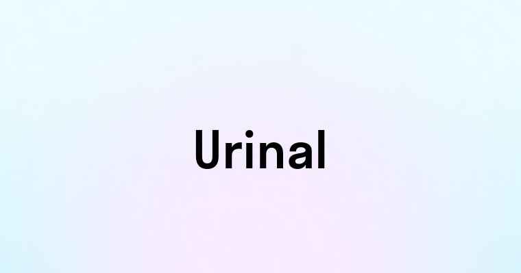 Urinal