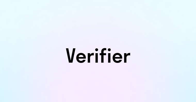 Verifier