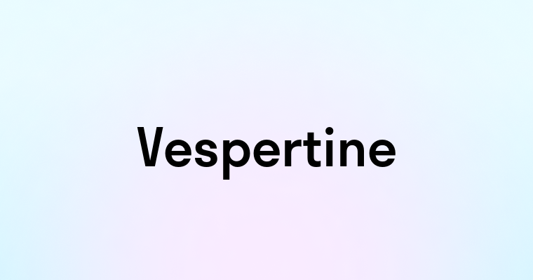 Vespertine