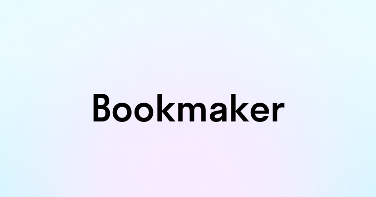 Bookmaker