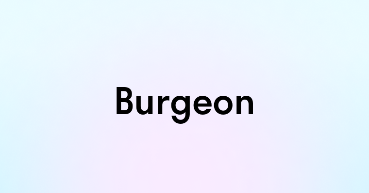 Burgeon