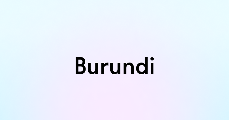 Burundi