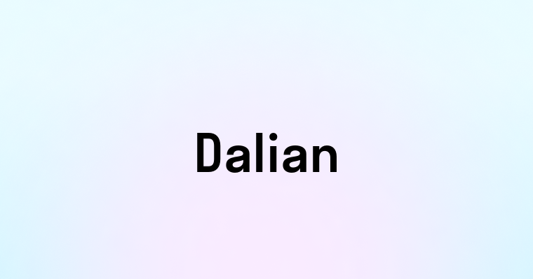 Dalian