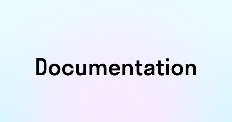 Documentation