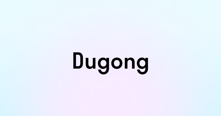 Dugong