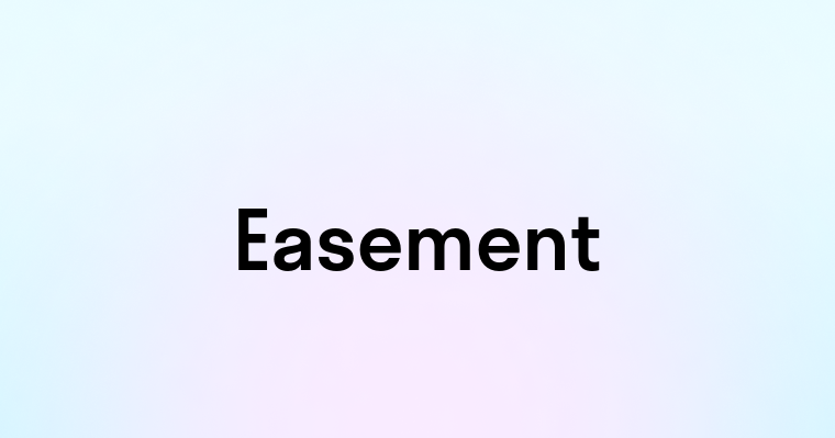 Easement