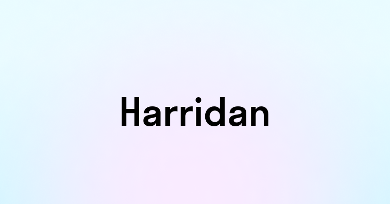 Harridan