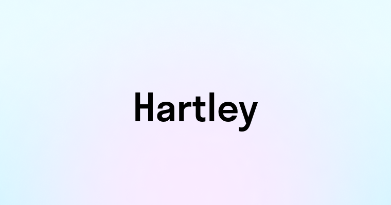 Hartley