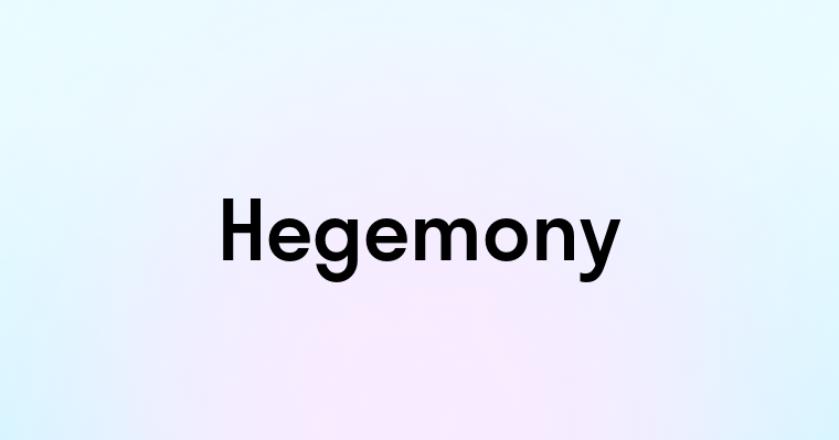 Hegemony