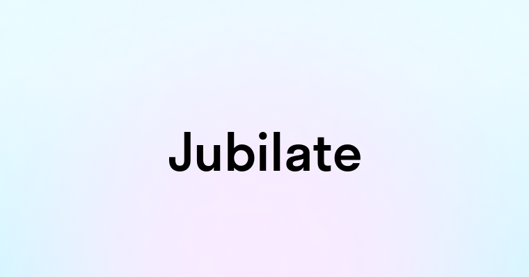 Jubilate