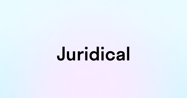 Juridical