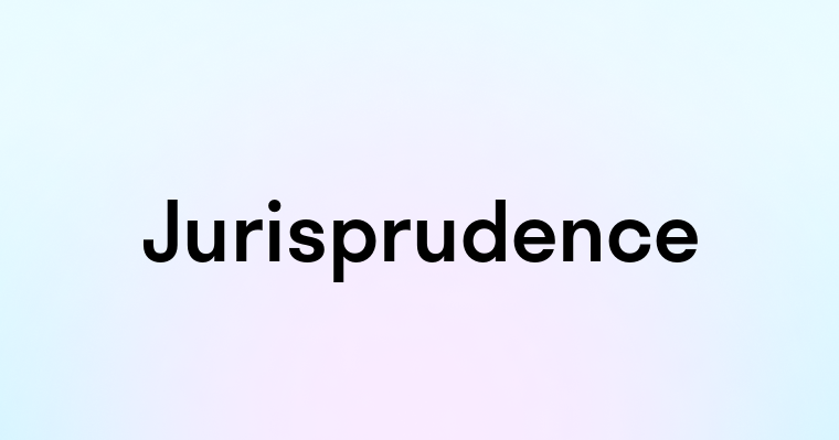 Jurisprudence